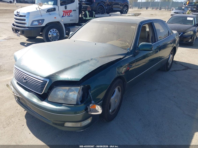 1999 Lexus Ls 400 VIN JT8BH28F3X0149971 IAAI salvage auction — NORMAL WEAR, Salvage (California), sold $300 on 2026-07-08 (photo 2)