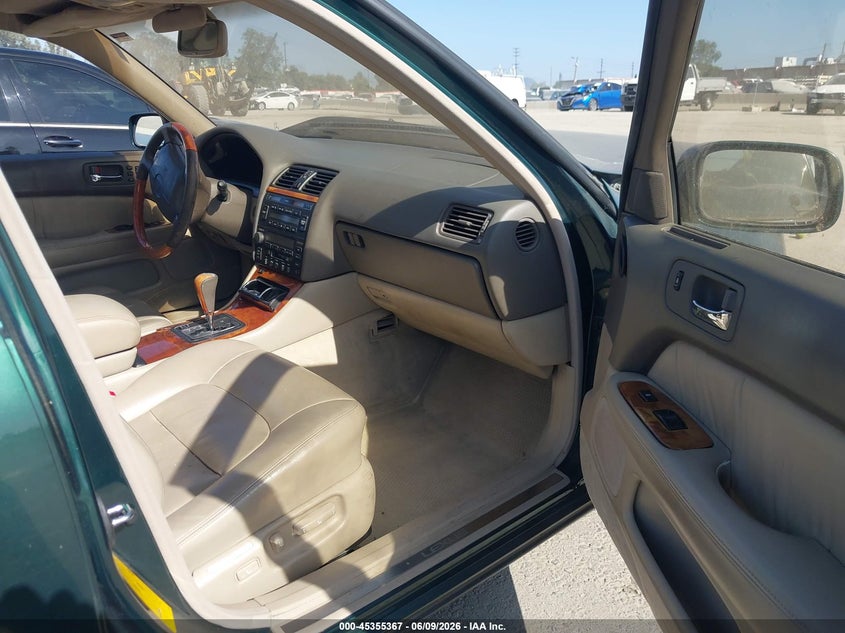 1999 Lexus Ls 400 VIN JT8BH28F3X0149971 IAAI salvage auction — NORMAL WEAR, Salvage (California), sold $300 on 2026-07-08 (photo 5)