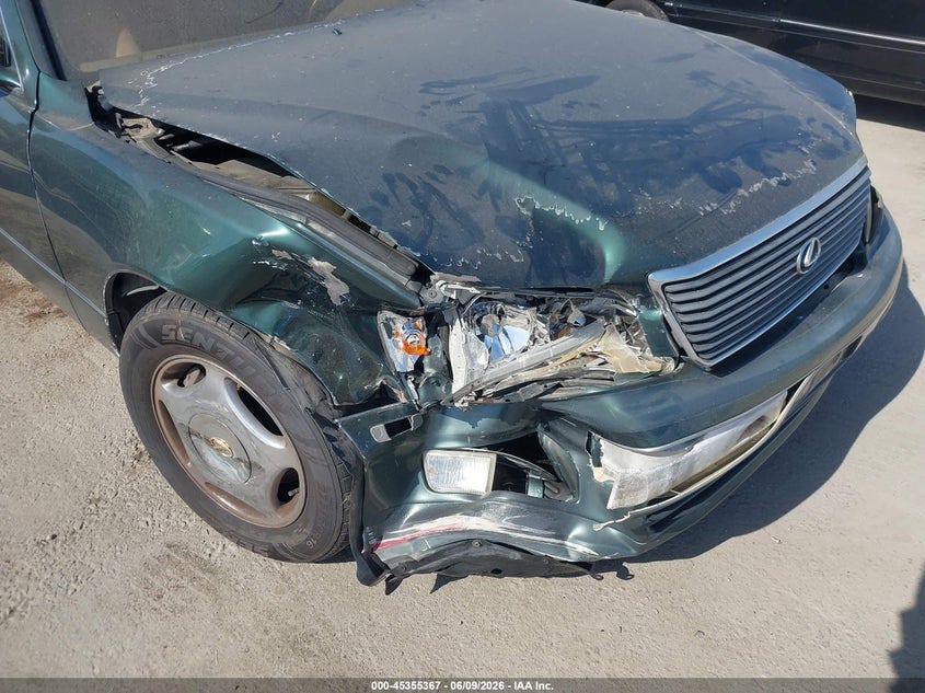 1999 Lexus Ls 400 VIN JT8BH28F3X0149971 IAAI salvage auction — NORMAL WEAR, Salvage (California), sold $300 on 2026-07-08 (photo 6)