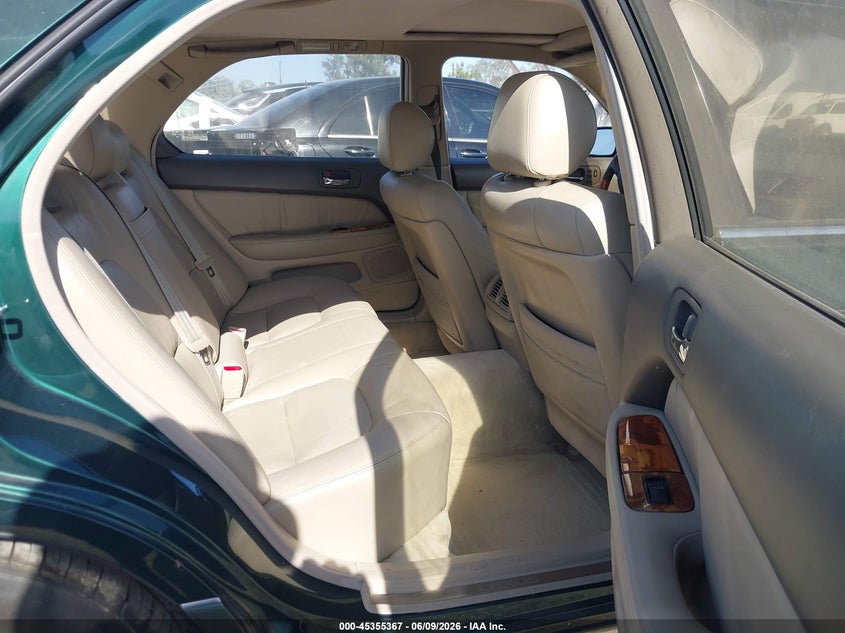 1999 Lexus Ls 400 VIN JT8BH28F3X0149971 IAAI salvage auction — NORMAL WEAR, Salvage (California), sold $300 on 2026-07-08 (photo 8)