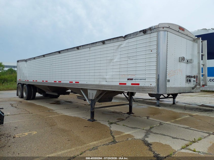 2019 Timpte Grain trailer VIN 1TDH40021KB162753 IAAI salvage auction — SIDE, Wait Title, sold $2,850 on 2026-09-23 (photo 1)