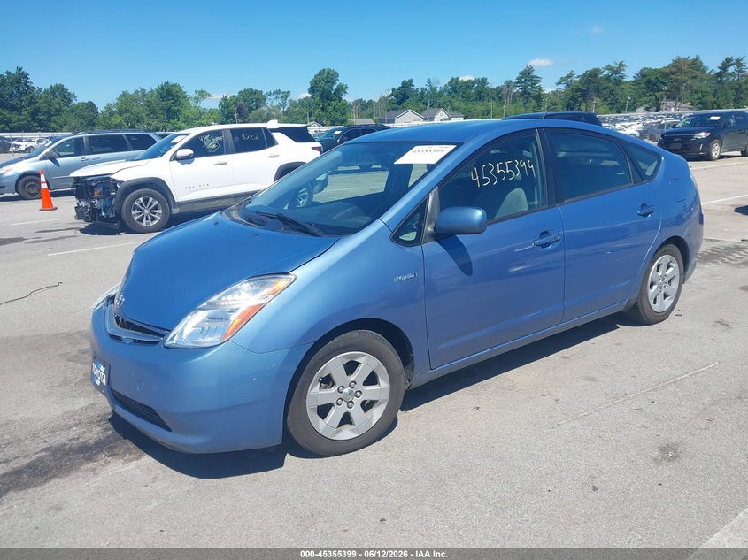 2007 Toyota Prius VIN JTDKB20U177625221 IAAI salvage auction — FRONT END, Clear (Indiana), sold $550 on 2026-07-09 (photo 2)