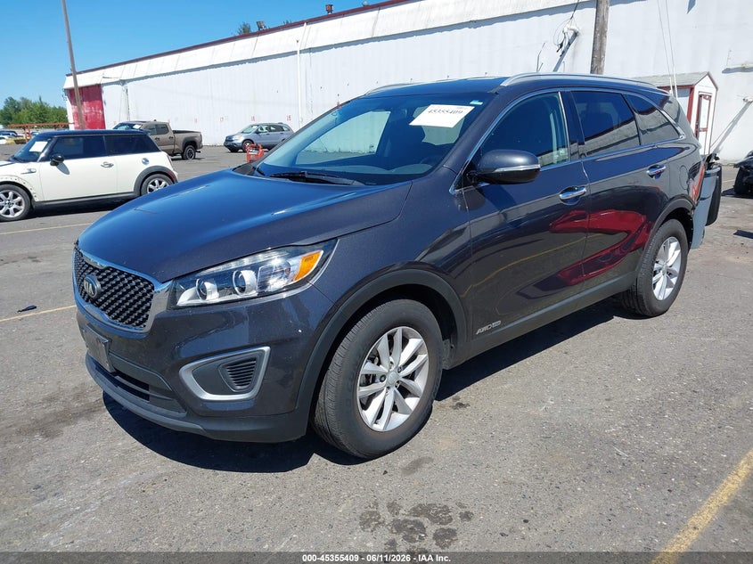 2018 Kia Sorento VIN 5XYPGDA51JG350857 IAAI salvage auction — REAR END, Salvage (Oregon), sold $2,000 on 2026-07-31 (photo 2)