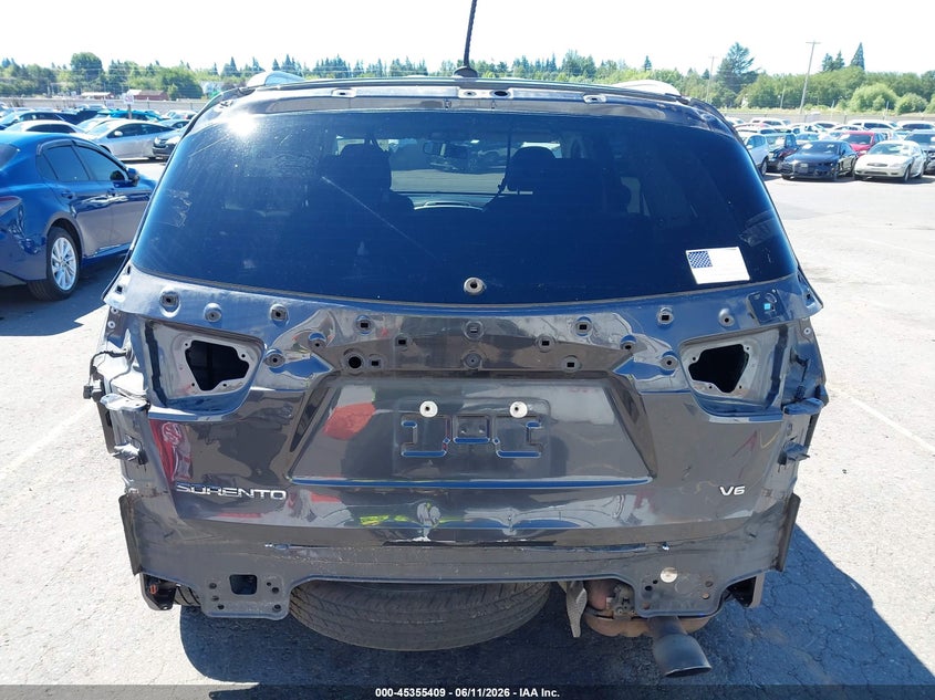 2018 Kia Sorento VIN 5XYPGDA51JG350857 IAAI salvage auction — REAR END, Salvage (Oregon), sold $2,000 on 2026-07-31 (photo 6)