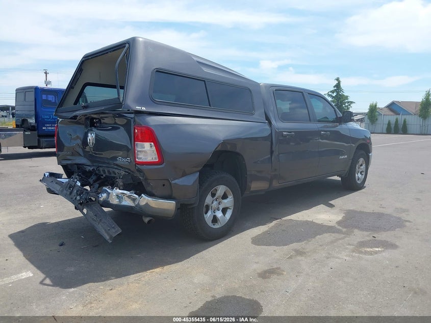 2021 Ram 1500 VIN 1C6RRFMG9MN618506 IAAI salvage auction — REAR END, Salvage (Oregon), sold $7,600 on 2026-08-20 (photo 4)
