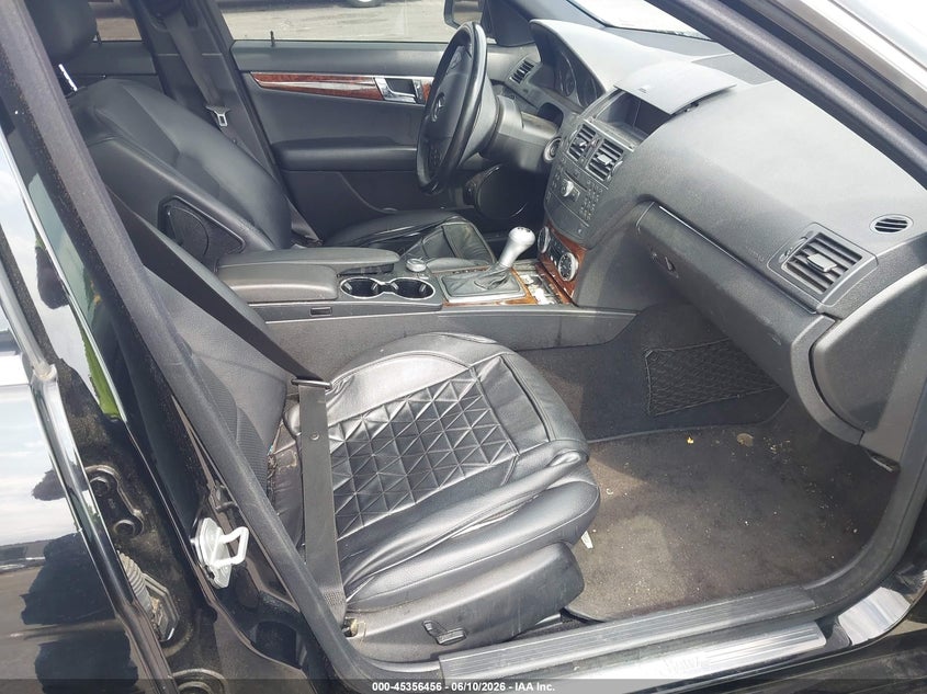2009 Mercedes-benz C class VIN WDDGF54X09F224032 IAAI salvage auction — FRONT END, Repossession Paperwork (Georgia), sold $350 on 2026-07-15 (photo 5)