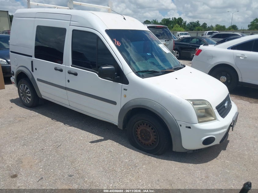 2012 Ford Transit connect VIN NM0LS6BN8CT078660 IAAI salvage auction — LEFT FRONT, Original (Texas), sold $800 on 2026-07-08 (photo 1)