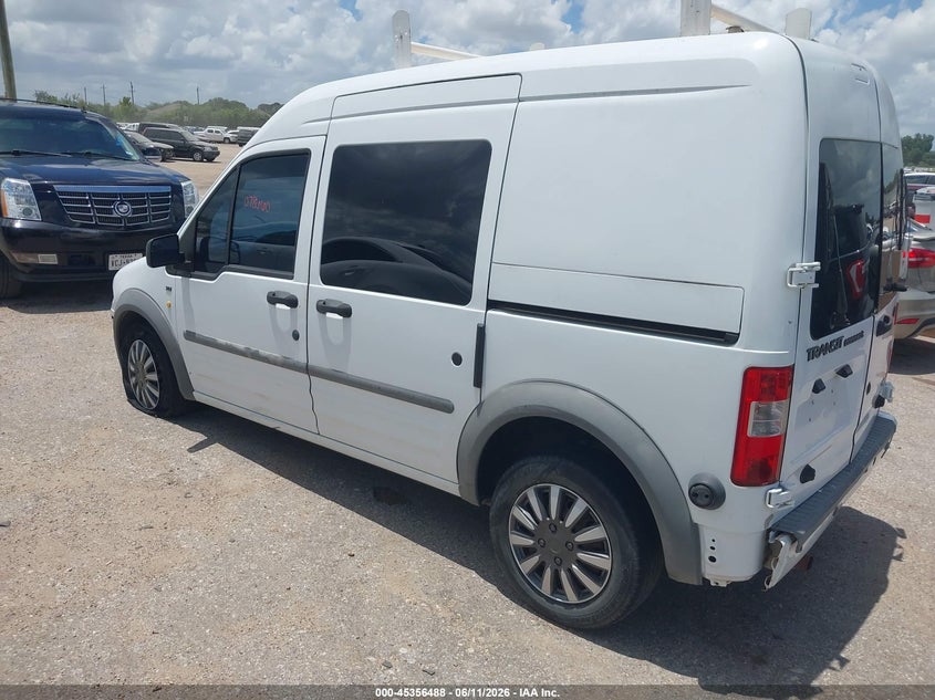2012 Ford Transit connect VIN NM0LS6BN8CT078660 IAAI salvage auction — LEFT FRONT, Original (Texas), sold $800 on 2026-07-08 (photo 3)