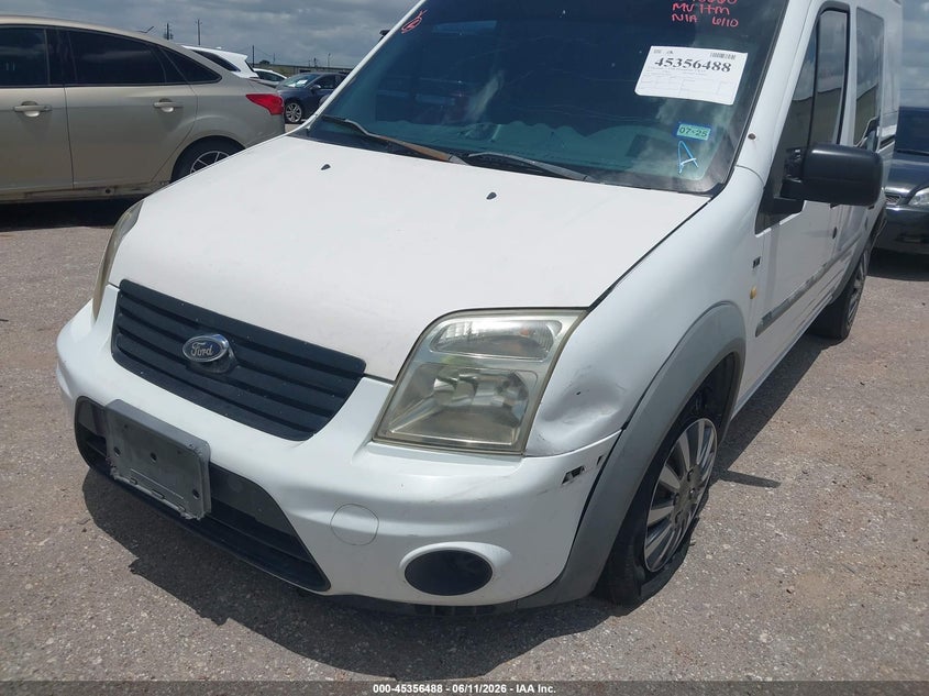 2012 Ford Transit connect VIN NM0LS6BN8CT078660 IAAI salvage auction — LEFT FRONT, Original (Texas), sold $800 on 2026-07-08 (photo 6)
