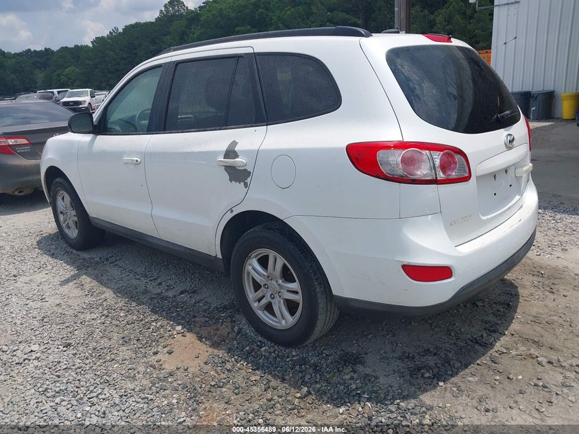 2011 Hyundai Santa fe VIN 5XYZG3AB0BG018371 IAAI salvage auction — REAR END, Repossession Paperwork (Georgia), sold $25 on 2026-07-29 (photo 3)