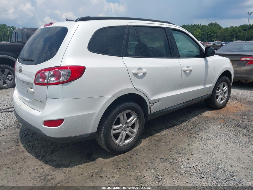 2011 Hyundai Santa fe VIN 5XYZG3AB0BG018371 IAAI salvage auction — REAR END, Repossession Paperwork (Georgia), sold $25 on 2026-07-29 (photo 4)
