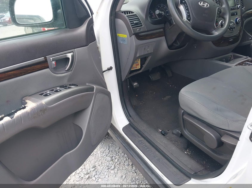 2011 Hyundai Santa fe VIN 5XYZG3AB0BG018371 IAAI salvage auction — REAR END, Repossession Paperwork (Georgia), sold $25 on 2026-07-29 (photo 5)