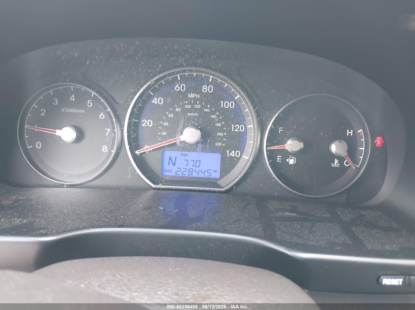 2011 Hyundai Santa fe VIN 5XYZG3AB0BG018371 IAAI salvage auction — REAR END, Repossession Paperwork (Georgia), sold $25 on 2026-07-29 (photo 7)