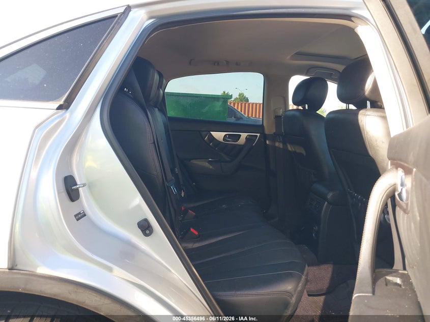 2015 Infiniti Qx70 VIN JN8CS1MW6FM482684 IAAI salvage auction — LEFT SIDE, Original (Texas), sold $950 on 2026-07-08 (photo 8)