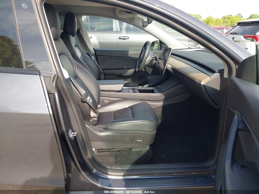 2021 Tesla Model y VIN 5YJYGDEE6MF233494 IAAI salvage auction — LEFT REAR, Clear (Tennessee), sold $14,150 on 2026-07-09 (photo 5)