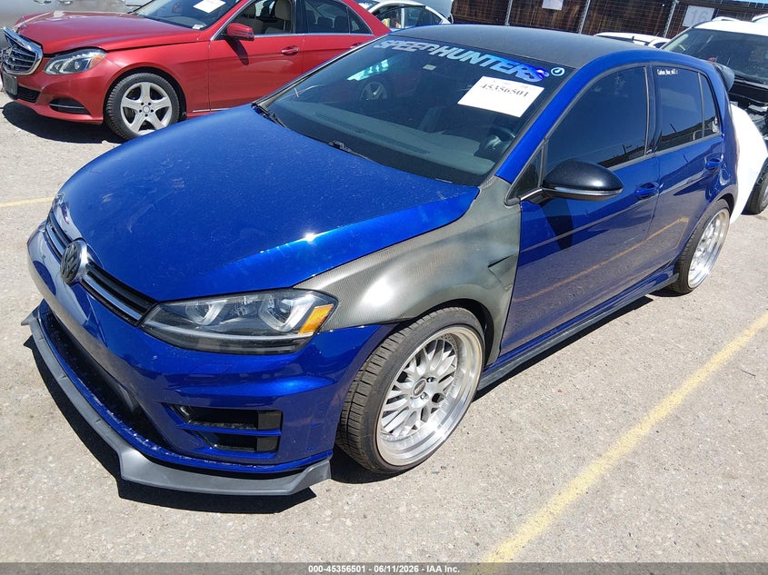 2015 Volkswagen Golf r VIN WVWLF7AU0FW191849 IAAI salvage auction — SIDE, Salvage (Colorado), sold $8,400 on 2026-07-31 (photo 2)