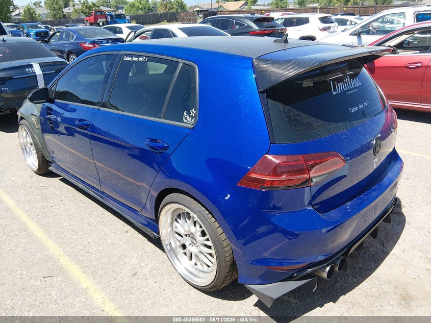 2015 Volkswagen Golf r VIN WVWLF7AU0FW191849 IAAI salvage auction — SIDE, Salvage (Colorado), sold $8,400 on 2026-07-31 (photo 3)