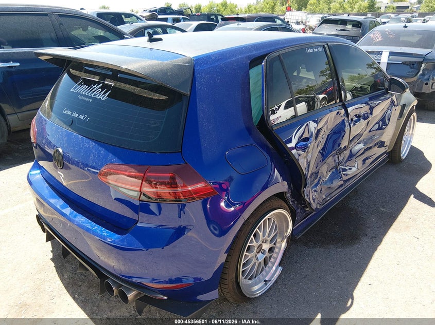 2015 Volkswagen Golf r VIN WVWLF7AU0FW191849 IAAI salvage auction — SIDE, Salvage (Colorado), sold $8,400 on 2026-07-31 (photo 4)