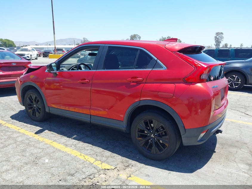 2018 Mitsubishi Eclipse cross VIN JA4AT4AA1JZ050780 IAAI salvage auction — RIGHT SIDE, Salvage (California), sold $3,050 on 2026-07-07 (photo 3)