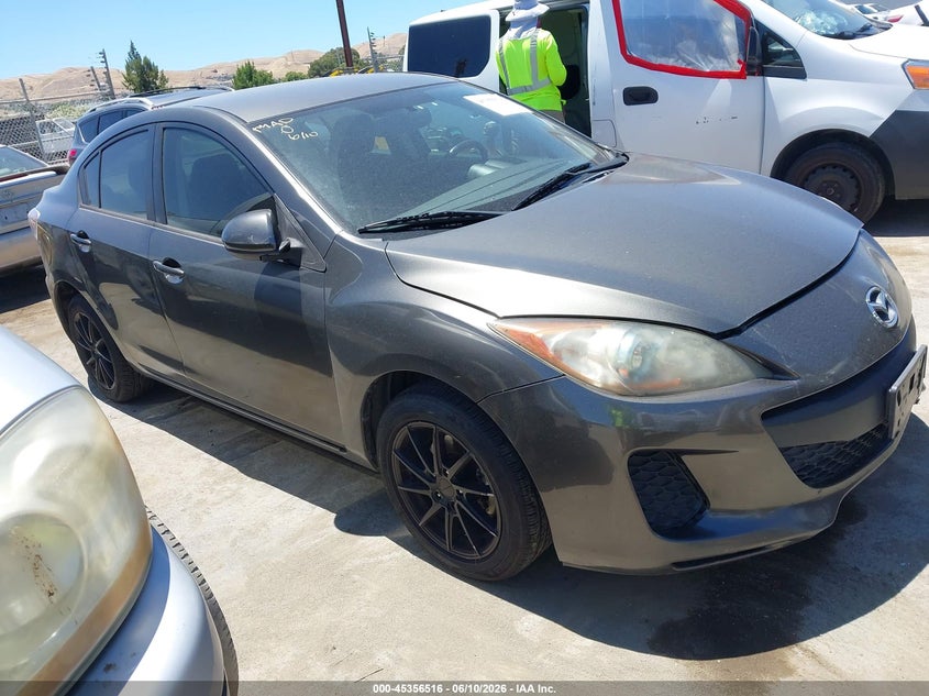 2013 Mazda 3 VIN JM1BL1VP4D1794657 IAAI salvage auction — NORMAL WEAR, Clear - Dealer Only (California), sold $375 on 2026-07-09 (photo 1)
