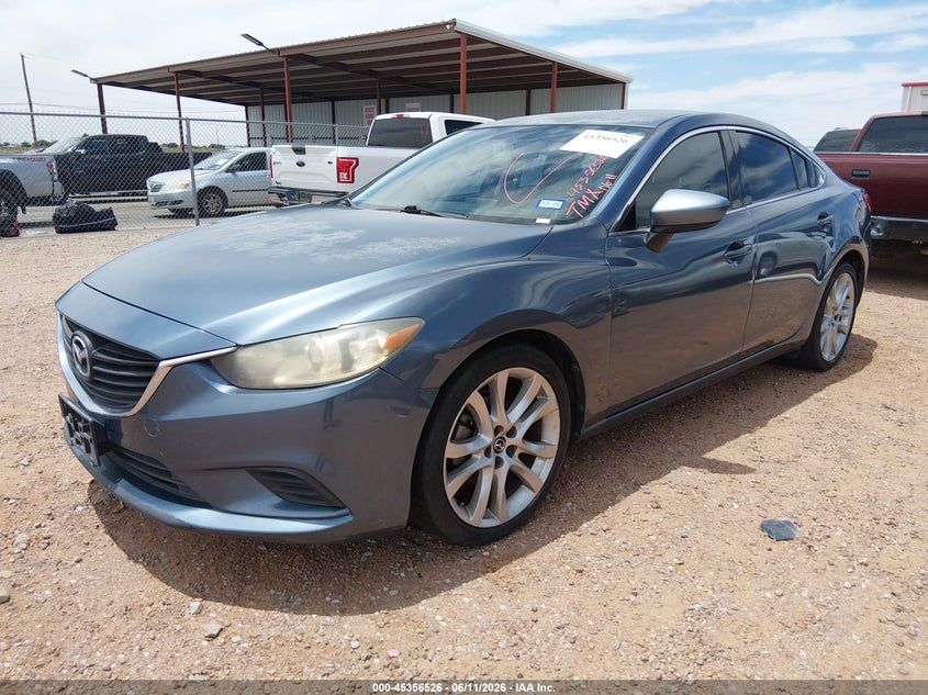 2016 Mazda 6 VIN JM1GJ1V55G1453430 IAAI salvage auction — FRONT END, Original (Texas), sold $2,025 on 2026-07-08 (photo 2)