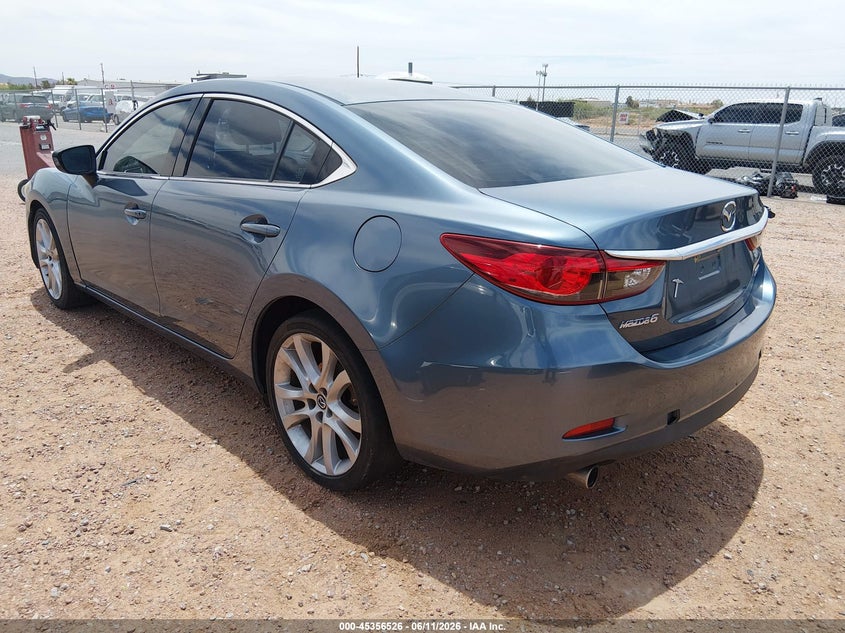2016 Mazda 6 VIN JM1GJ1V55G1453430 IAAI salvage auction — FRONT END, Original (Texas), sold $2,025 on 2026-07-08 (photo 3)