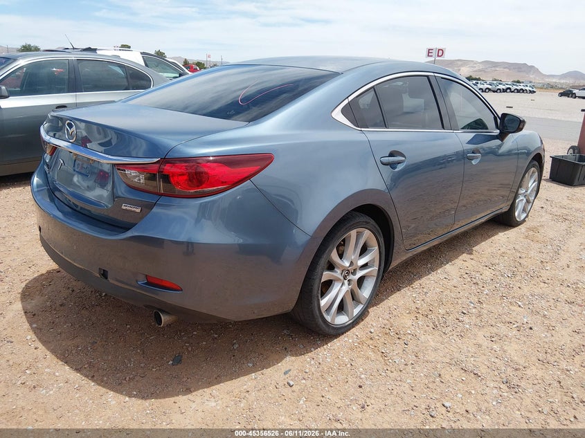 2016 Mazda 6 VIN JM1GJ1V55G1453430 IAAI salvage auction — FRONT END, Original (Texas), sold $2,025 on 2026-07-08 (photo 4)