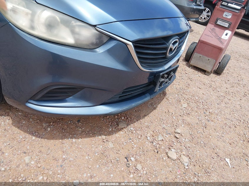 2016 Mazda 6 VIN JM1GJ1V55G1453430 IAAI salvage auction — FRONT END, Original (Texas), sold $2,025 on 2026-07-08 (photo 6)