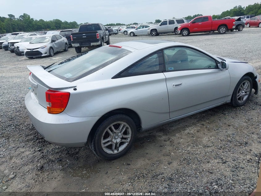 2002 Toyota Celica VIN JTDDR32T320127585 IAAI salvage auction — RIGHT FRONT, Repossession Paperwork (Georgia), sold $250 on 2026-07-06 (photo 4)