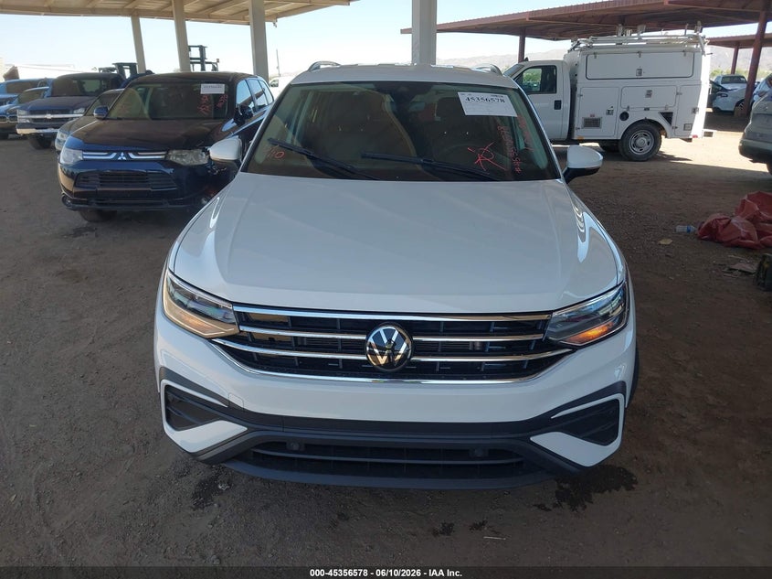 2024 Volkswagen Tiguan VIN 3VV3B7AX6RM106363 IAAI salvage auction — FRONT END, Clear (Arizona), sold $10,700 on 2026-07-28 (photo 6)