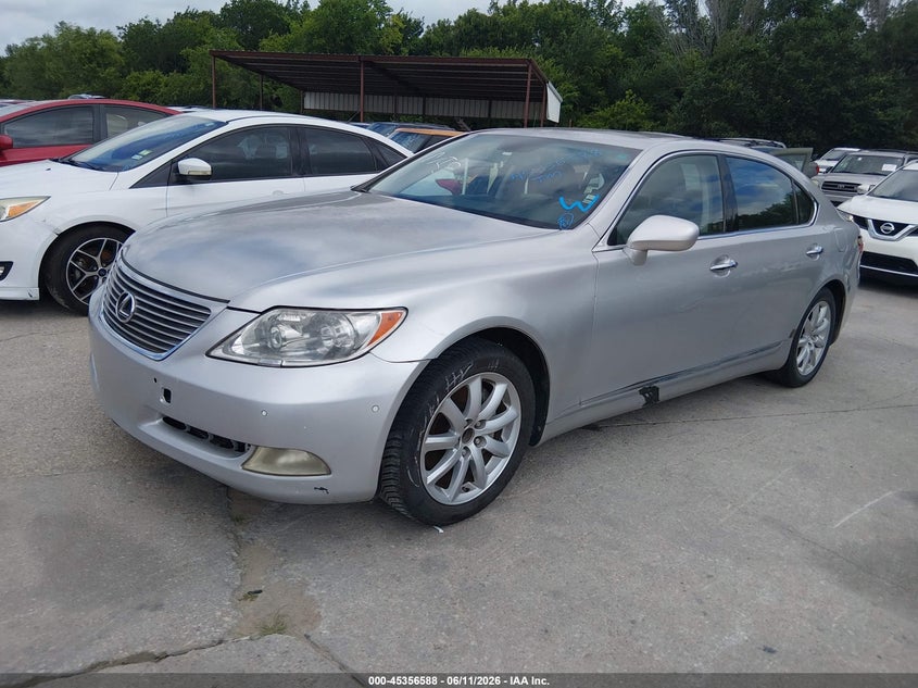 2007 Lexus Ls 460 VIN JTHGL46F675010889 IAAI salvage auction — NORMAL WEAR, Original (Texas), sold $700 on 2026-07-13 (photo 2)