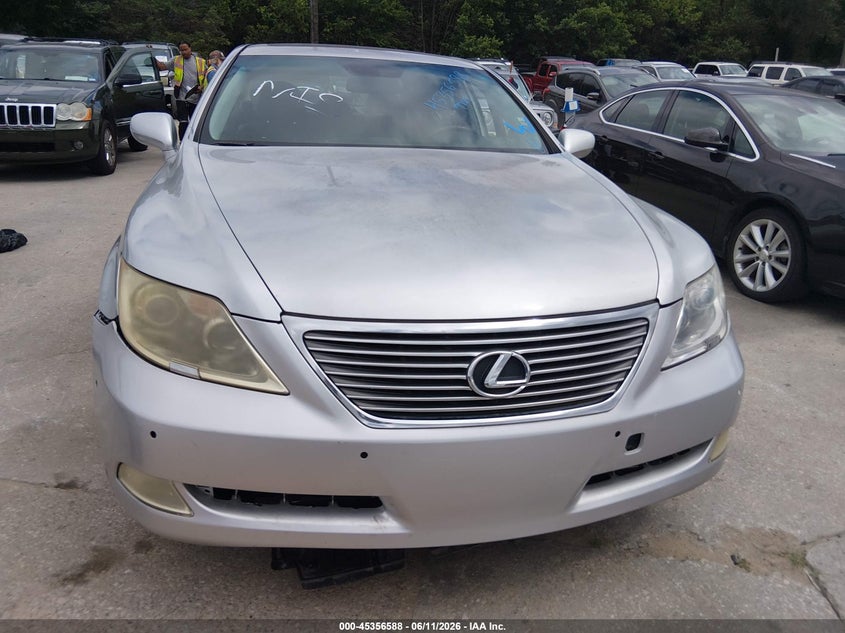 2007 Lexus Ls 460 VIN JTHGL46F675010889 IAAI salvage auction — NORMAL WEAR, Original (Texas), sold $700 on 2026-07-13 (photo 6)
