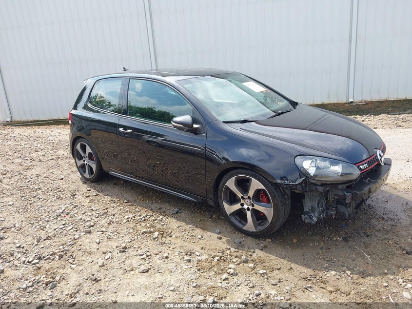 2011 Volkswagen Gti VIN WVWFD7AJ8BW144944 IAAI salvage auction — NORMAL WEAR, Repossession Paperwork (Georgia), sold $1,600 on 2026-07-09 (photo 1)