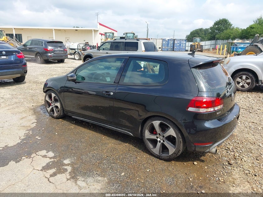 2011 Volkswagen Gti VIN WVWFD7AJ8BW144944 IAAI salvage auction — NORMAL WEAR, Repossession Paperwork (Georgia), sold $1,600 on 2026-07-09 (photo 3)