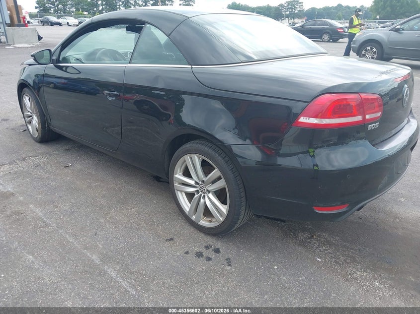 2012 Volkswagen Eos VIN WVWFW7AH4CV001987 IAAI salvage auction — NORMAL WEAR, Repossession Paperwork (Georgia), sold $275 on 2026-08-05 (photo 3)