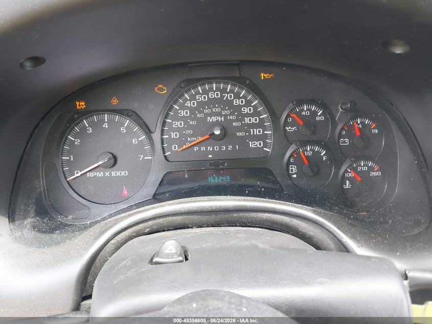 2008 Chevrolet Trailblazer VIN 1GNDS13S082134156 IAAI salvage auction — NORMAL WEAR, Repossession Paperwork (Georgia), sold $350 on 2026-07-09 (photo 7)