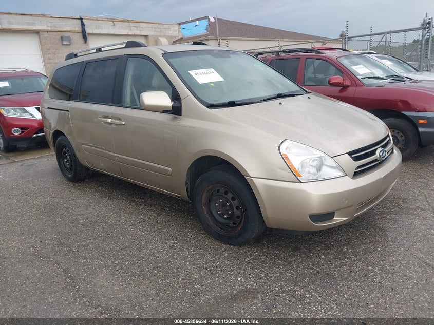 2006 Kia SEDONA VIN KNDMB233666084778 IAAI salvage auction — RIGHT SIDE, Clear-Endorsement (Wisconsin), sold $275 on 2026-07-28 (photo 1)