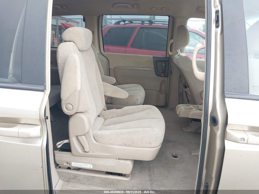 2006 Kia SEDONA VIN KNDMB233666084778 IAAI salvage auction — RIGHT SIDE, Clear-Endorsement (Wisconsin), sold $275 on 2026-07-28 (photo 8)