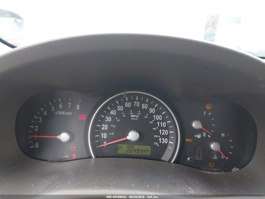 2006 Kia SEDONA VIN KNDMB233666084778 IAAI salvage auction — RIGHT SIDE, Clear-Endorsement (Wisconsin), sold $275 on 2026-07-28 (photo 7)