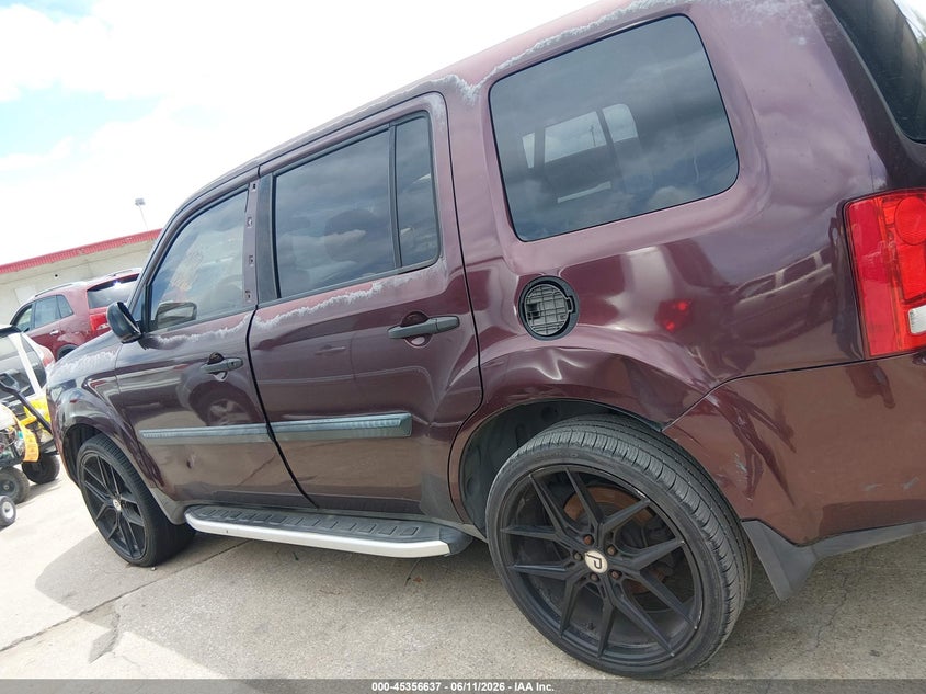 2010 Honda Pilot VIN 5FNYF3H23AB001672 IAAI salvage auction — NORMAL WEAR, Original (Texas), sold $350 on 2026-07-12 (photo 6)
