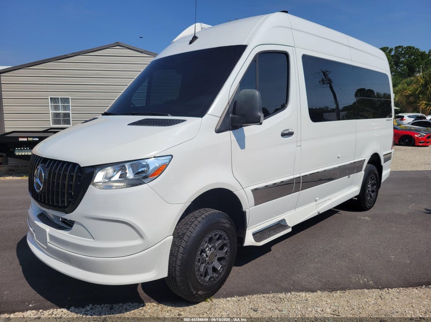 2020 Mercedes-benz Sprinter VIN W1W4EBVY9LT042476 IAAI salvage auction — HAIL, Salvage (Tennessee), sold $58,750 on 2026-07-07 (photo 1)