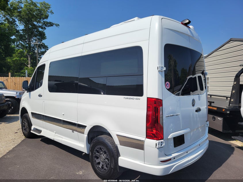 2020 Mercedes-benz Sprinter VIN W1W4EBVY9LT042476 IAAI salvage auction — HAIL, Salvage (Tennessee), sold $58,750 on 2026-07-07 (photo 3)