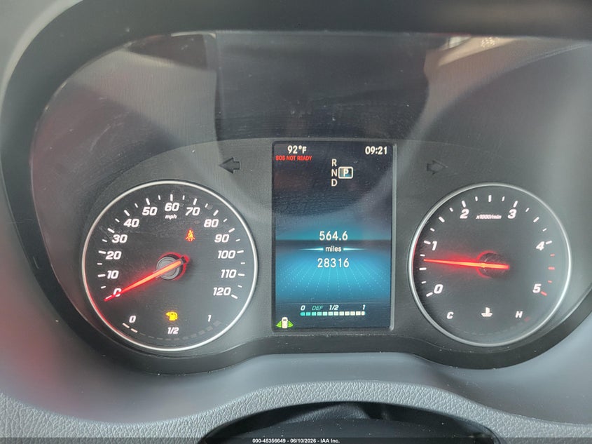 2020 Mercedes-benz Sprinter VIN W1W4EBVY9LT042476 IAAI salvage auction — HAIL, Salvage (Tennessee), sold $58,750 on 2026-07-07 (photo 7)