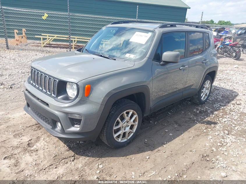 2019 Jeep Renegade VIN ZACNJBBB6KPK82149 IAAI salvage auction — RIGHT SIDE, Salvage (Pennsylvania), sold $1,950 on 2026-07-07 (photo 2)
