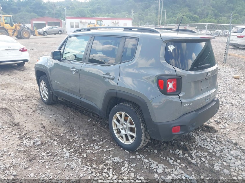 2019 Jeep Renegade VIN ZACNJBBB6KPK82149 IAAI salvage auction — RIGHT SIDE, Salvage (Pennsylvania), sold $1,950 on 2026-07-07 (photo 3)