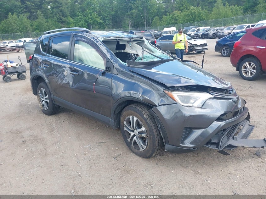 2018 Toyota VIN JTMBFREVXJJ733748 IAAI salvage auction — ROLLOVER, Salvage (Massachusetts), sold $1,600 on 2026-07-17 (photo 1)