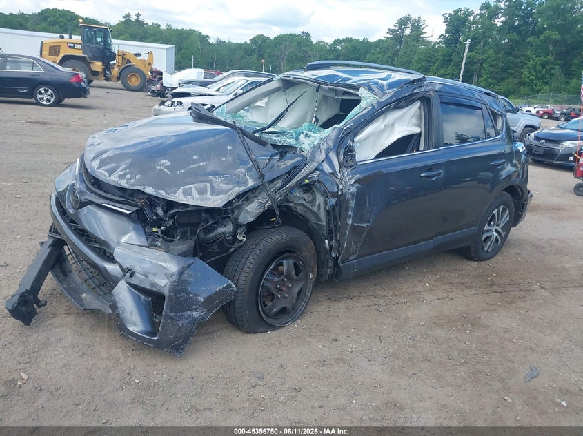 2018 Toyota VIN JTMBFREVXJJ733748 IAAI salvage auction — ROLLOVER, Salvage (Massachusetts), sold $1,600 on 2026-07-17 (photo 2)