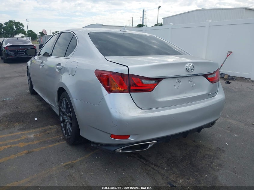 2014 Lexus Gs VIN JTHBE1BL3E5041349 IAAI salvage auction — RIGHT FRONT, Certificate Of Destruction (Florida), sold $125 on 2026-07-29 (photo 3)