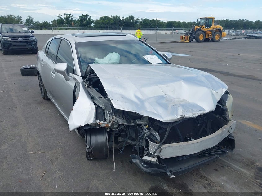2014 Lexus Gs VIN JTHBE1BL3E5041349 IAAI salvage auction — RIGHT FRONT, Certificate Of Destruction (Florida), sold $125 on 2026-07-29 (photo 6)