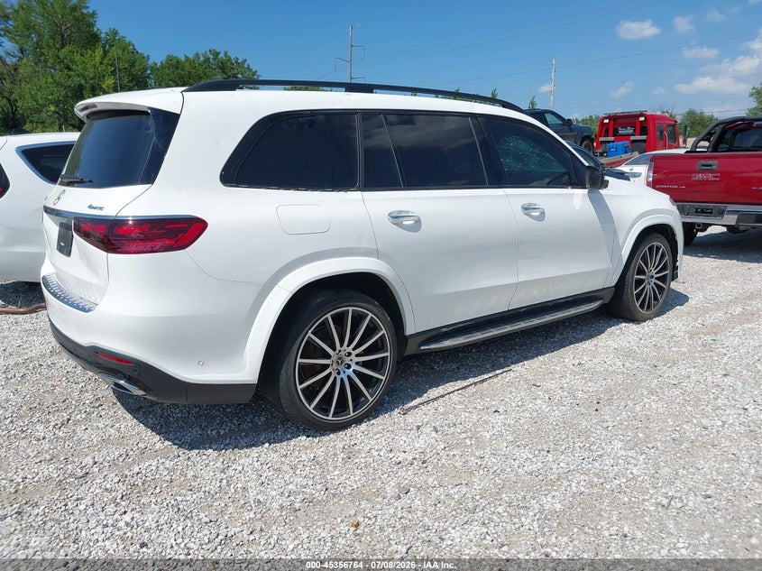 2025 Mercedes-benz Gls-klasse VIN 4JGFF5KE8SB339591 IAAI salvage auction — HAIL, Wait Title, sold $42,000 on 2026-09-15 (photo 4)